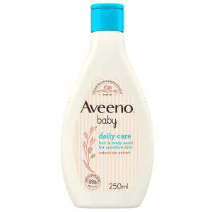 Aveeno Baby Daily Care Hair & Body Wash For Sensitive Skin 250ml