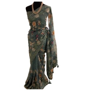 Saree - Extra Green