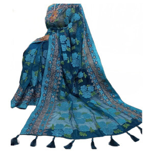 Saree - Blue