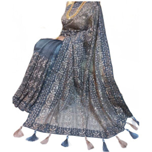 Saree - Silver